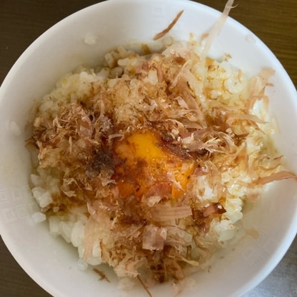 簡単で美味しい卵かけご飯が出来ました。